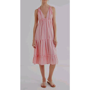 Cleobella Pink Midi Dress